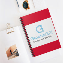 Load image into Gallery viewer, Gtoonz1221 Spiral Notebook - Ruled Line