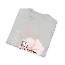 Load image into Gallery viewer, Gtoonz1221 Blooming Rose Unisex T-Shirt, Softstyle Tee, Floral Shirt, Gift for Her, Spring Fashion, Everyday Wear, Mother&#39;s Day Gift
