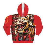 Gtoonz1221 Red  Uni. Pullover Hoodie (AOP)