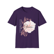 Load image into Gallery viewer, Gtoonz1221 Blooming Rose Unisex T-Shirt, Softstyle Tee, Floral Shirt, Gift for Her, Spring Fashion, Everyday Wear, Mother&#39;s Day Gift
