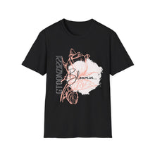 Load image into Gallery viewer, Gtoonz1221 Blooming Rose Unisex T-Shirt, Softstyle Tee, Floral Shirt, Gift for Her, Spring Fashion, Everyday Wear, Mother&#39;s Day Gift
