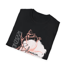 Load image into Gallery viewer, Gtoonz1221 Blooming Rose Unisex T-Shirt, Softstyle Tee, Floral Shirt, Gift for Her, Spring Fashion, Everyday Wear, Mother&#39;s Day Gift
