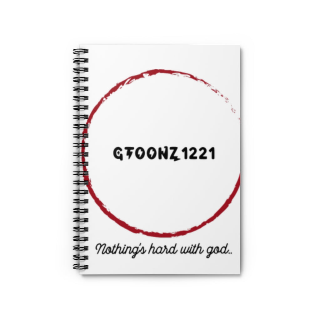 Gtoonz1221 (lil Spark) Spiral Notebook - Ruled Line