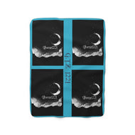 Gtoonz1221 .Sherpa Fleece Blanket (Dark sky Blue)