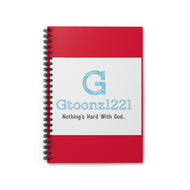 Gtoonz1221 Spiral Notebook - Ruled Line